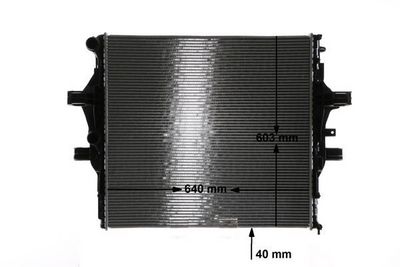 Radiators, Motora dzesēšanas sistēma MAHLE CR 2088 000S