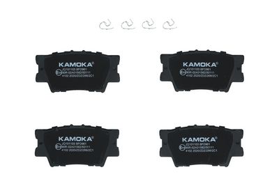 Bremžu uzliku kompl., Disku bremzes KAMOKA JQ101103