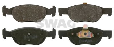 Bremžu uzliku kompl., Disku bremzes SWAG 70 91 6372