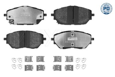 Bremžu uzliku kompl., Disku bremzes MEYLE 025 227 8218/PD