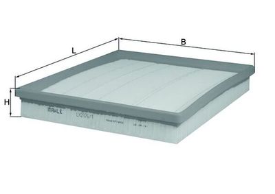 Воздушный фильтр MAHLE LX 2076/1