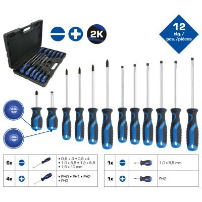 Skrūvgriežu komplekts KS TOOLS BT033012