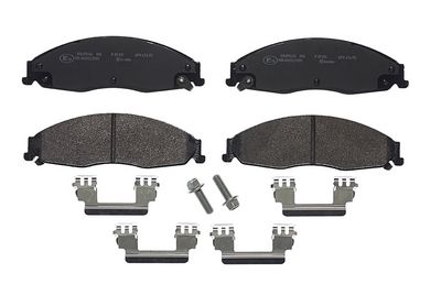 Bremžu uzliku kompl., Disku bremzes BREMBO P 09 011