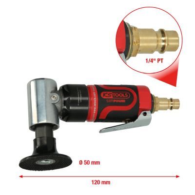 Grozāmā diska slīpmašīna (Pneimatiskā) KS TOOLS 515.5580