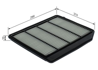 Воздушный фильтр BOSCH F 026 400 710