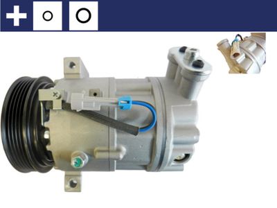 Компрессор, кондиционер MAHLE ACP 1271 000S