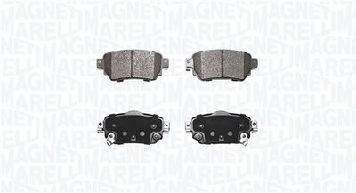 Bremžu uzliku kompl., Disku bremzes MAGNETI MARELLI 363916060889