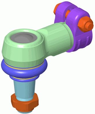 Наконечник поперечной рулевой тяги LEMFÖRDER 39362 01