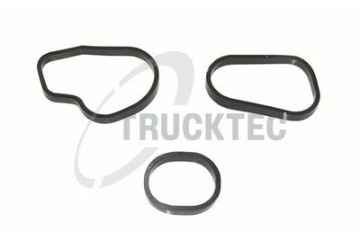Blīvju komplekts, Eļļas radiators TRUCKTEC AUTOMOTIVE 02.18.138