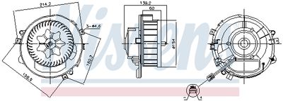 Salona ventilators NISSENS 87525