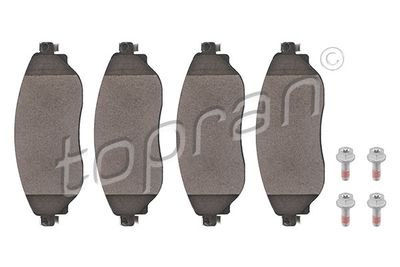 Bremžu uzliku kompl., Disku bremzes TOPRAN 208 904