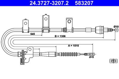 Trose, Stāvbremžu sistēma ATE 24.3727-3207.2