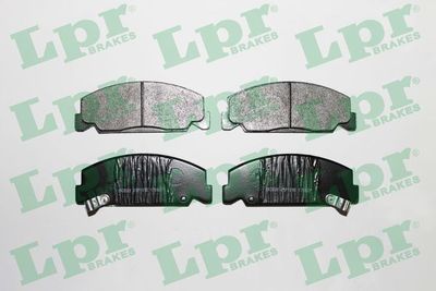 Комплект тормозных колодок, дисковый тормоз LPR 05P1095