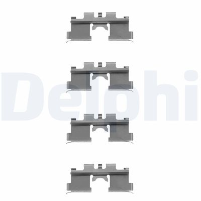 Piederumu komplekts, Disku bremžu uzlikas DELPHI LX0079