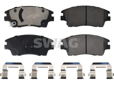Bremžu uzliku kompl., Disku bremzes SWAG 33 10 7640