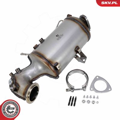 Nosēdumu-/Daļiņu filtrs, Izplūdes gāzu sistēma ESEN SKV 62SKV578