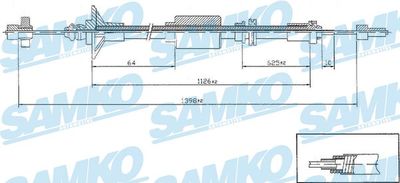 Trose, Sajūga pievads SAMKO C0184C