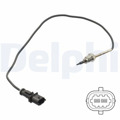 Датчик, температура выхлопных газов DELPHI TS30261
