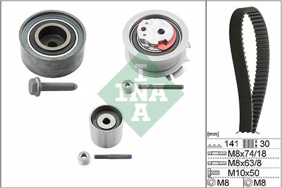 Комплект ремня ГРМ Schaeffler INA 530 0405 10