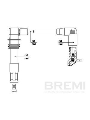 Провод зажигания BREMI 1A30/33