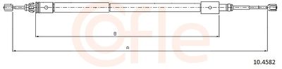 Тросик, cтояночный тормоз COFLE 92.10.4582