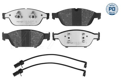 Bremžu uzliku kompl., Disku bremzes MEYLE 0252615820PD