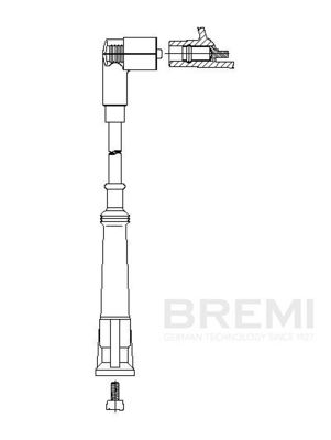 Augstsprieguma vads BREMI 120/90