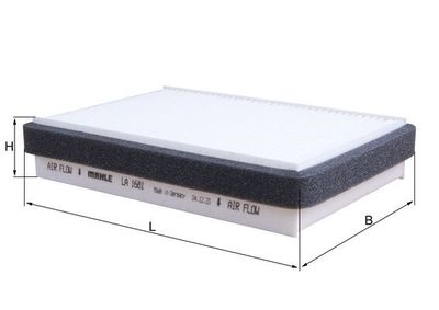 MAHLE LA1681 Filtrs, Salona telpas gaiss