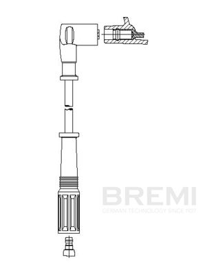 Провод зажигания BREMI 722/41