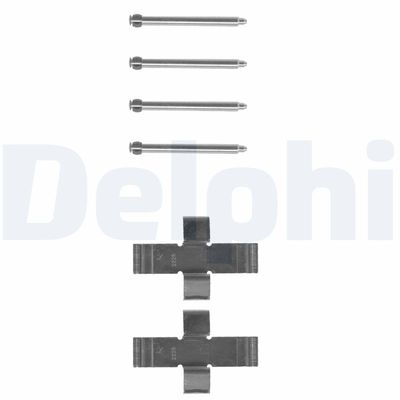 Piederumu komplekts, Disku bremžu uzlikas DELPHI LX0009