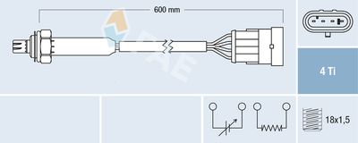 Лямбда-зонд FAE 77183