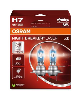 Kvēlspuldze, Tālās gaismas lukturis ams-OSRAM 64210NL-2HB