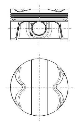 Поршень MAHLE 503 PI 00108 002