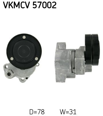 Siksnas spriegotājs, Ķīļsiksna SKF VKMCV 57002