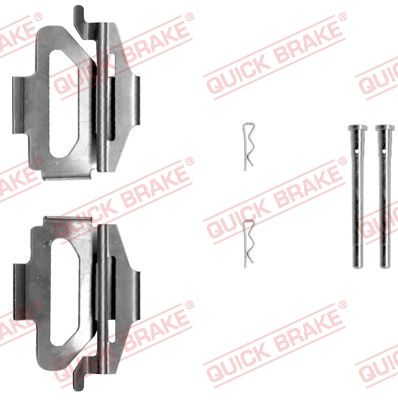 Piederumu komplekts, Disku bremžu uzlikas QUICK BRAKE 109-1225