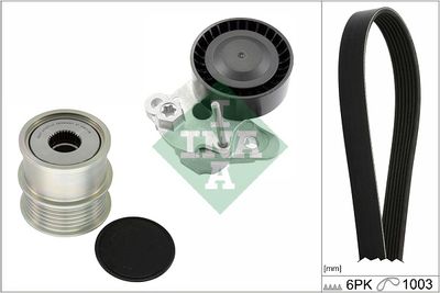 Ķīļrievu siksnu komplekts Schaeffler INA 529 0159 20