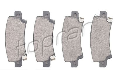 Bremžu uzliku kompl., Disku bremzes TOPRAN 600 603