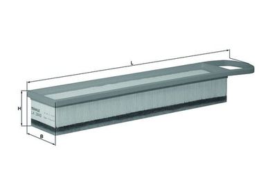 Gaisa filtrs MAHLE LX 2843