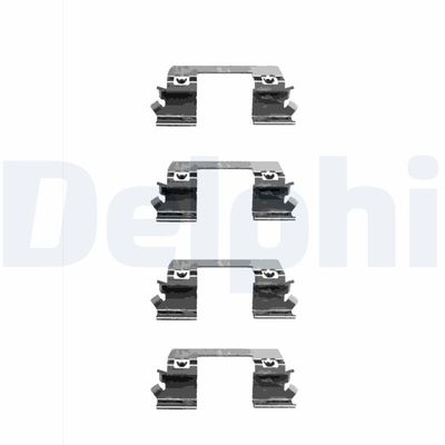 Piederumu komplekts, Disku bremžu uzlikas DELPHI LX0336
