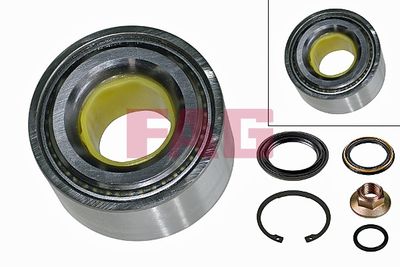 Riteņa rumbas gultņa komplekts Schaeffler FAG 713 6134 90