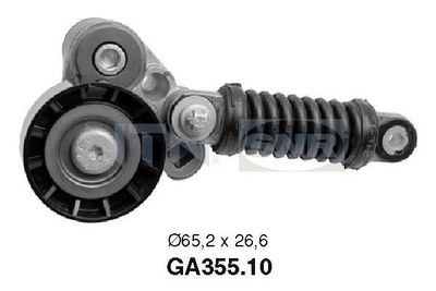 Spriegotājrullītis, Ķīļrievu siksna SNR GA355.10