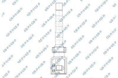 Šarnīru komplekts, Piedziņas vārpsta GSP 602298