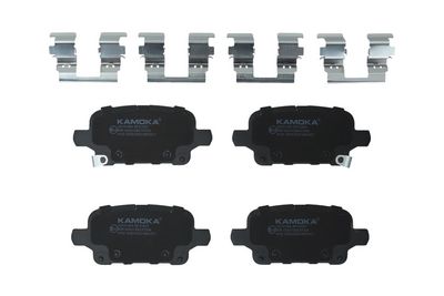 Комплект тормозных колодок, дисковый тормоз KAMOKA JQ101364