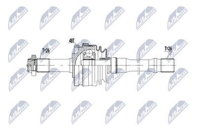 Приводной вал NTY NPW-ME-203