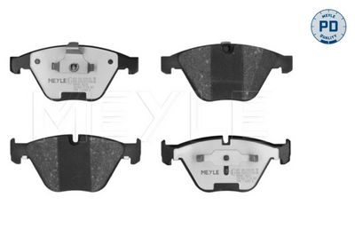 Комплект тормозных колодок, дисковый тормоз MEYLE 025 233 4720/PD