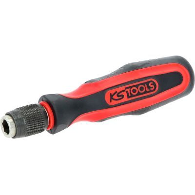 Skrūvgrieža rokturis, Divpus. asmeņi (Ieliek. skrūvgriezis) KS TOOLS 159.1070