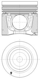 Поршень KOLBENSCHMIDT 40270610