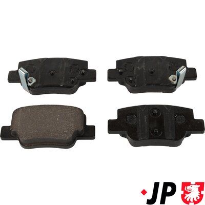Bremžu uzliku kompl., Disku bremzes JP GROUP 4863602010