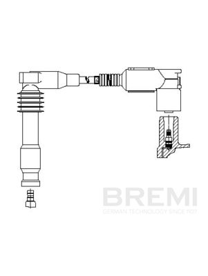 Augstsprieguma vads BREMI 3A49E31
