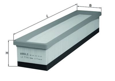 Воздушный фильтр MAHLE LX 3144